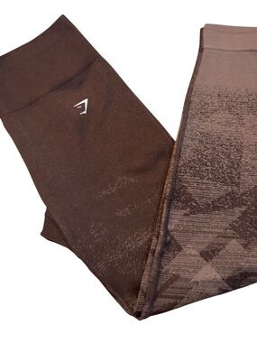 Gymshark Chocolate Brown Seamless Leggings